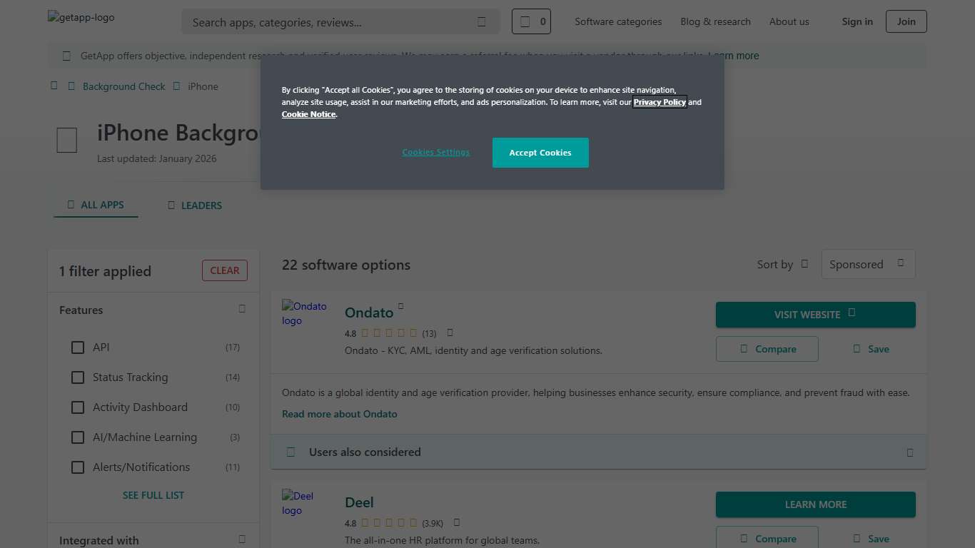 Best Background Check Apps for iPhone 2026 GetApp